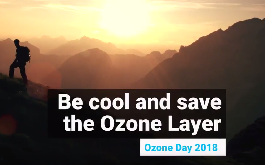 Be cool and save the ozone layer