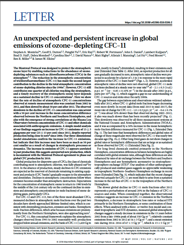 An unexpected and persistent increase paper